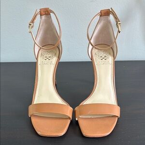 Vince Camuto Lauralie Heel in Dark Wheat